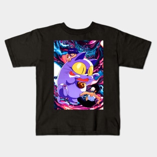 ranma shamploo cat bell Kids T-Shirt